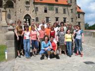 At Bouzov castle, 13. 6. 2006